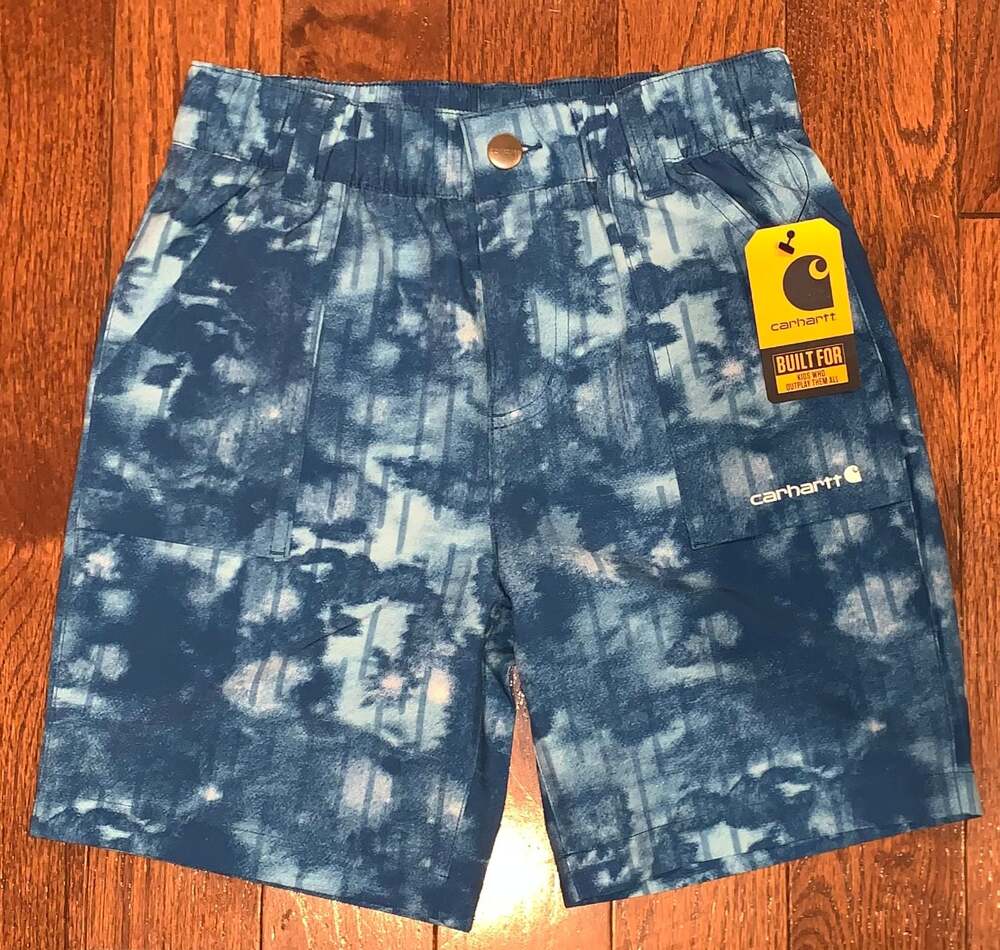 Carhartt Boys' Rugged Flex Camo Ripstop‎ Work Shorts